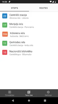 Riga Transport - timetables Screen Shot 5