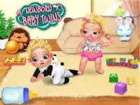 Newborn Baby Angry Twins Screen Shot 1