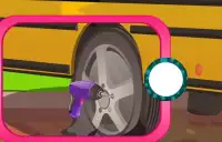 My School Bus - Cleaning Game Screen Shot 3