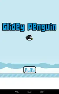 Glidey Penguin Screen Shot 1