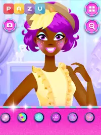 Makeup Girls - Unicorn dress up games for kids Screen Shot 6