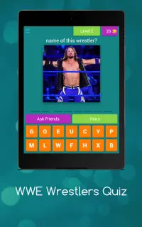 WWE Wrestlers Quiz Screen Shot 16