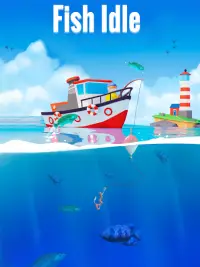 Fish idle: 面白いフィッシングゲーム - 魚の釣り Screen Shot 4
