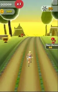 Subway Naruto Runner Run 3D Screen Shot 3