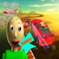 Baldi's drive impossible tracks stunt  car