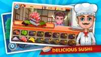 Sushi Cooking - 2D Game Screen Shot 1