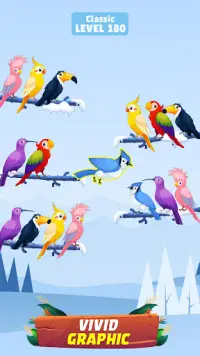Bird Sort - Color Birds Game Screen Shot 4