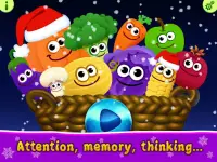 FunnyFood Christmas Games for Toddlers 3 years ol Screen Shot 6