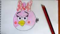 How to draw Birds Angry Screen Shot 1