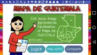 Juego Mapa de Guatemala Screen Shot 0