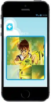 Play BEN 10 Sliding Jigsaw Puzzle Game Screen Shot 2