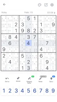 Sudoku Klasik Yapboz Oyunları Screen Shot 5