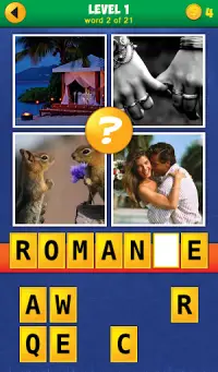 4 Pics 1 Word: Reloaded Screen Shot 4