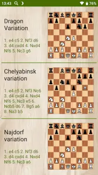 Chess - Sicilian Combinations Screen Shot 1
