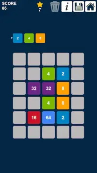 2048 Place n Merge Numbers: Match 3 Block Puzzle Screen Shot 6