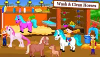 My Pony Horse Stable Town Life Screen Shot 0