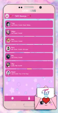 Twice Messenger! Chat Simulator Screen Shot 2