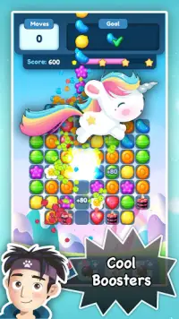 Candy POP Mania: Match 3 Puzzle Game CRUSH & BLAST Screen Shot 1