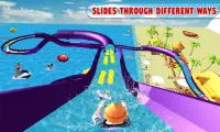 аквапарк слайд серферы игры Screen Shot 0