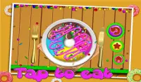 Tự làm cầu vồng Donut maker Sa Screen Shot 8