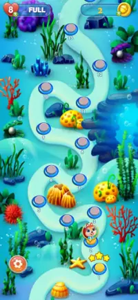 لعبة قاذف الفقاعات روز - bubble shooter game roz Screen Shot 1