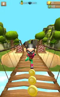 Robin Escape – The Hero Titan Run Screen Shot 3