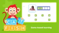 Monkey Junior: aprender a leer Screen Shot 3