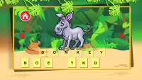 PreSchool Kids Zoo First Words Screen Shot 4