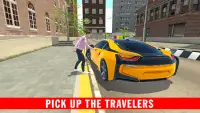 Real Taxi Simulator - New Taxi Driving Games 2020 Screen Shot 3