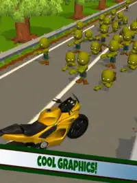 Corrida Real de Moto GP vs Zumbis Screen Shot 4