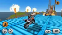 Xtreme trail: 3D Racing - Offline Dirt Bike Stunts Screen Shot 6