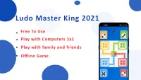 Ludo Master King : Free Ludo Offline 2021 Screen Shot 0