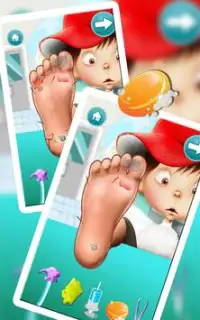 Ноги доктор: Дети Секс игры Screen Shot 5
