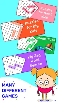 Kids Word Search Games Puzzle Screen Shot 3