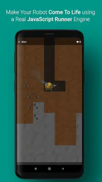 Code Miner: A Robot Programming Game Screen Shot 2