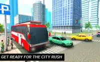 City Coach Bus Driving Simulator 2019: moderne bus Screen Shot 0