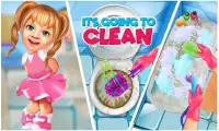 Sweet BabyGirl Princess Palace House Cleaning Game Screen Shot 4