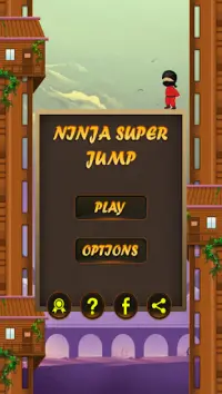 Ninja Super Jump Lite Screen Shot 3