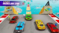 GT Mega Ramp Stunt Car Games Screen Shot 3