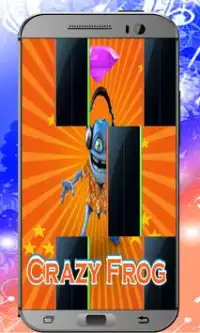 Crazy Frog Piano Tiles - Axel F Screen Shot 1