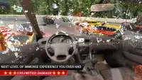 Coche Choque Destrucción Simulador Camión Dañar Screen Shot 1