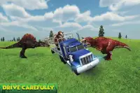 Dinosaur Zoo Transport Truck Simulator Screen Shot 0