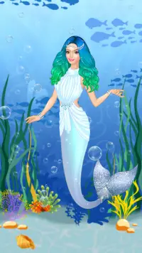 Mermaid Salon Dress Up - Stylist Games Screen Shot 3