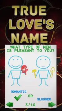 Test for True Love's name Screen Shot 2