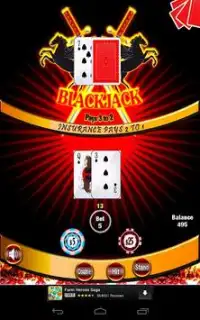 Knights Jackpot Blackjack Deal Screen Shot 1