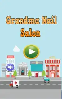 Grandma Nail Makeover Salon Screen Shot 0