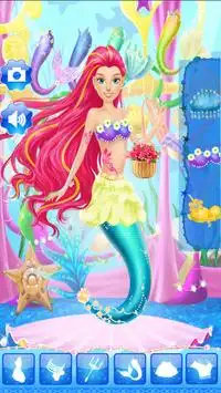Mermaid Salon Dress up Game For Girls Screen Shot 2