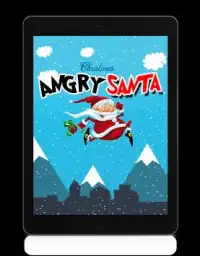 Angry Santa Claus - Running Game Screen Shot 0