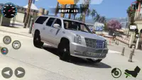 American Cadillac Escalade Car Drive: Park & Stunt Screen Shot 4