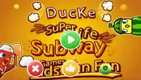 Ducke Super Life Subway Games Kids Run Fun Screen Shot 0